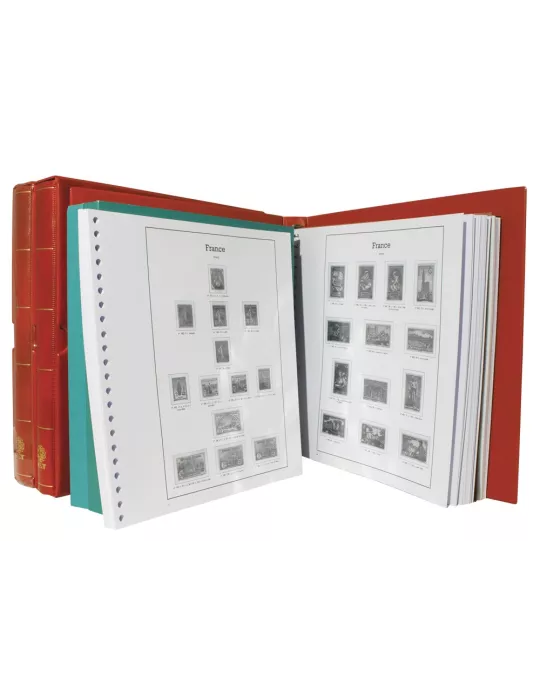 8 albums SUPRA MAX + Jeux SC FRANCE 1849-2023