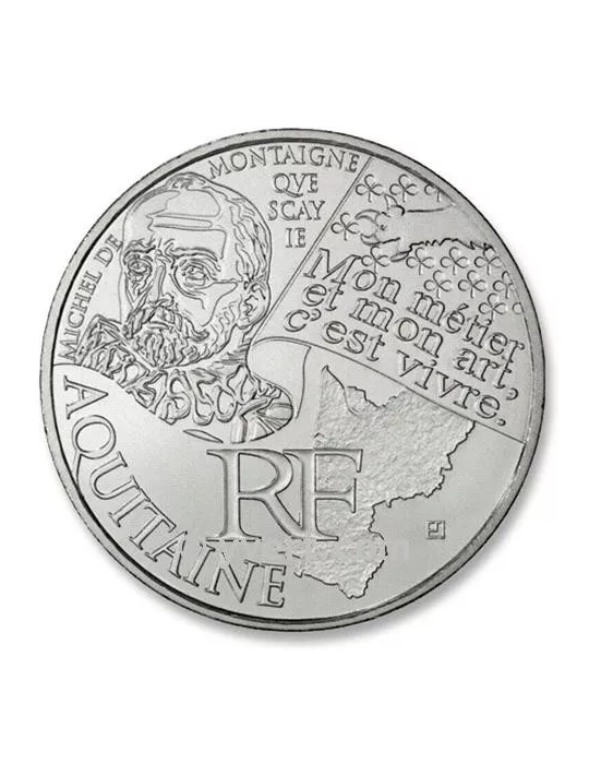 10€ DES REGIONS - Aquitaine - 2012
