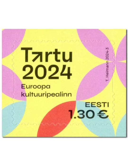 n° 1005 - Timbre ESTONIE Poste