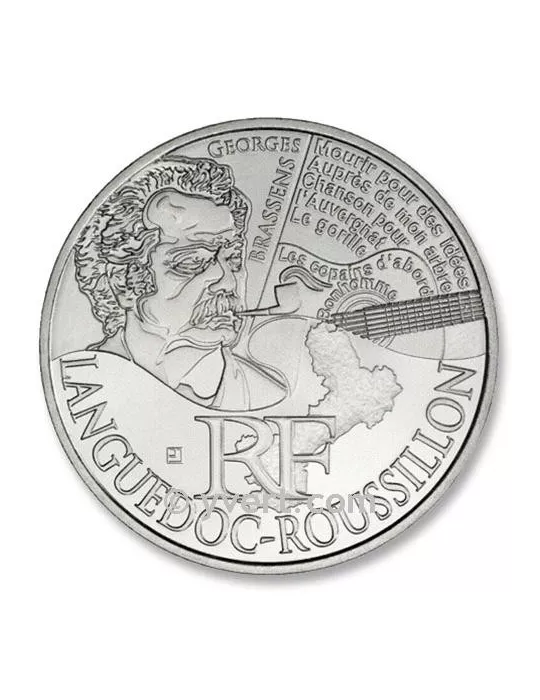 10€ DES REGIONS - Languedoc Roussillon - 2012