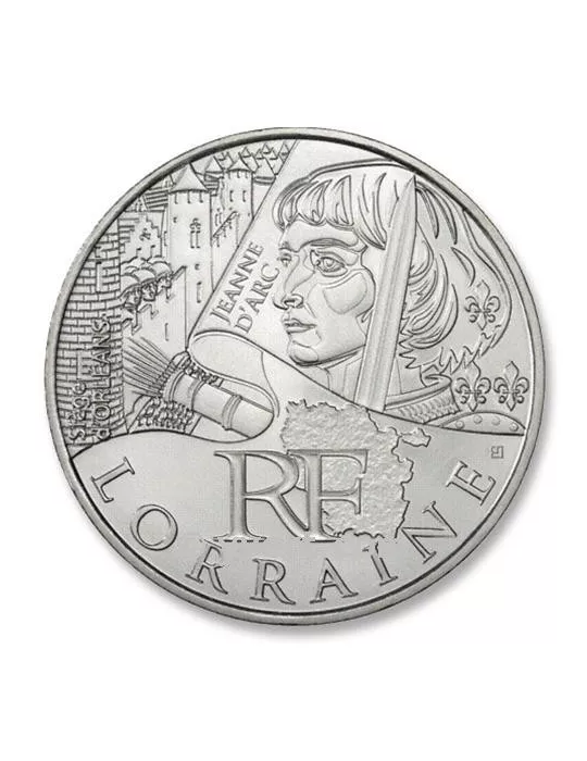 10€ DES REGIONS - Lorraine - 2012