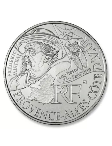 10€ DES REGIONS - Provence Alpes Côte d´Azur- 2012
