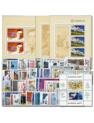 1983** - Année complète neuf EUROPA
