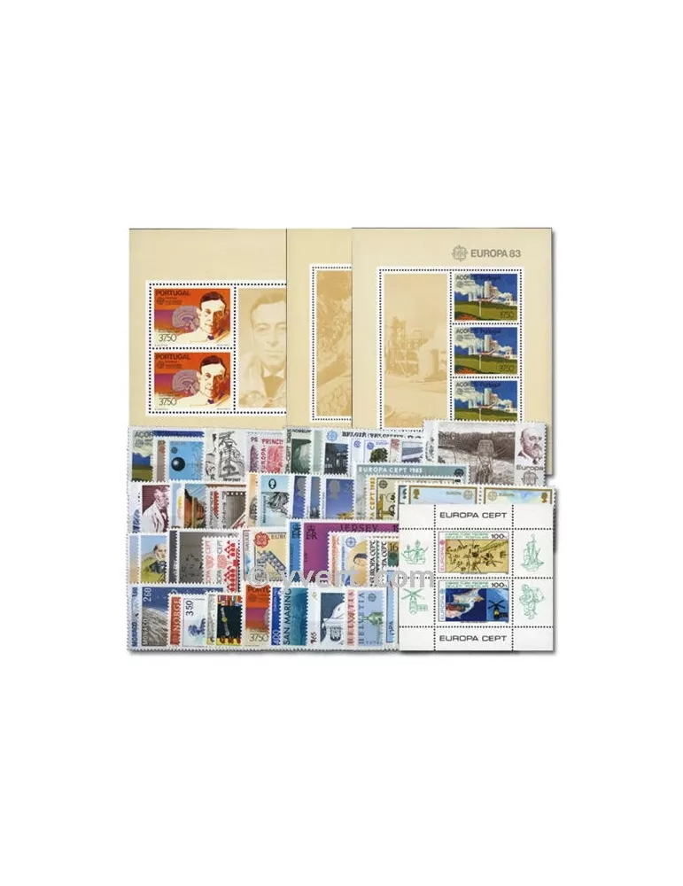 1983** - Année complète neuf EUROPA