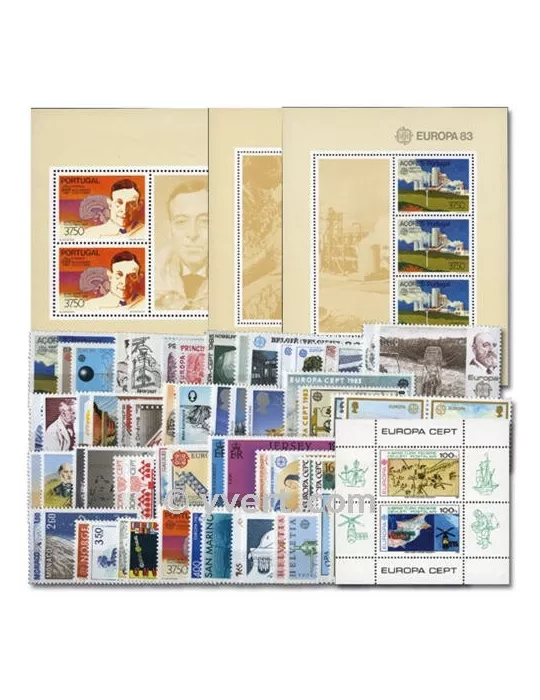 1983** - Année complète neuf EUROPA