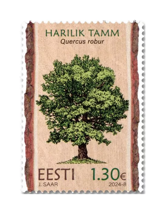 n° 1007 - Timbre ESTONIE Poste