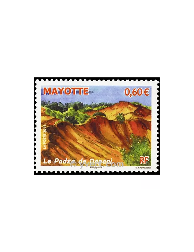 n° 262 - Timbre Mayotte Poste