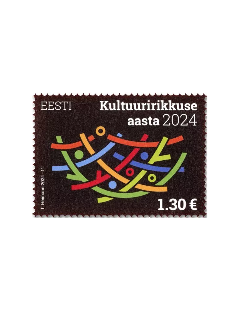 n° 1010 - Timbre ESTONIE Poste