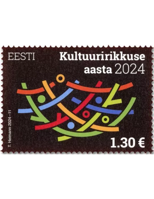 n° 1010 - Timbre ESTONIE Poste