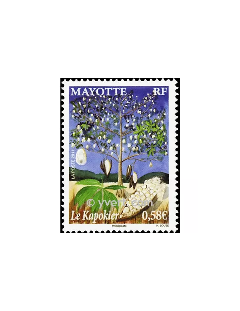 n° 253 - Timbre Mayotte Poste