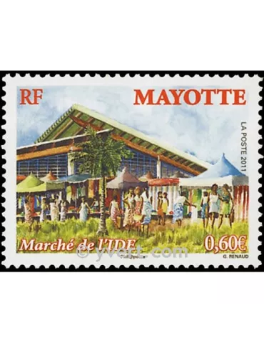 n° 256 - Timbre Mayotte Poste