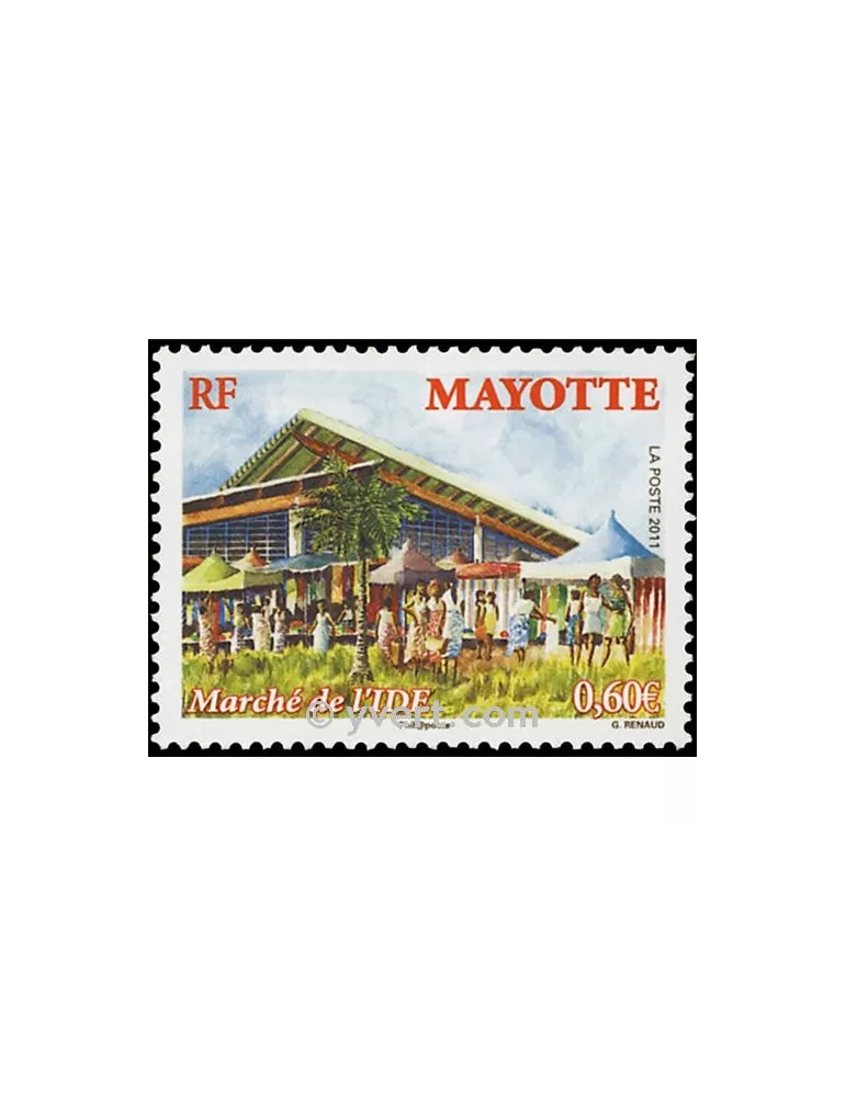 n° 256 - Timbre Mayotte Poste