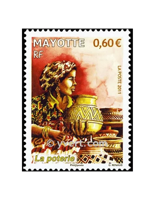 n° 260 - Timbre Mayotte Poste