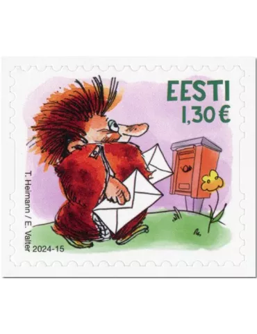 n° 1014 - Timbre ESTONIE Poste