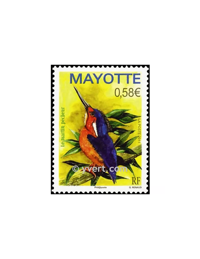 n° 249 - Timbre Mayotte Poste