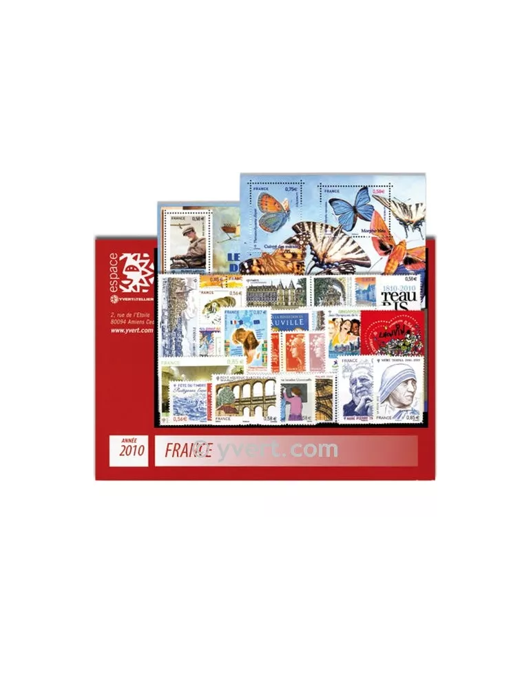 n° 4431/4527 - Timbre France Année complète (2010)