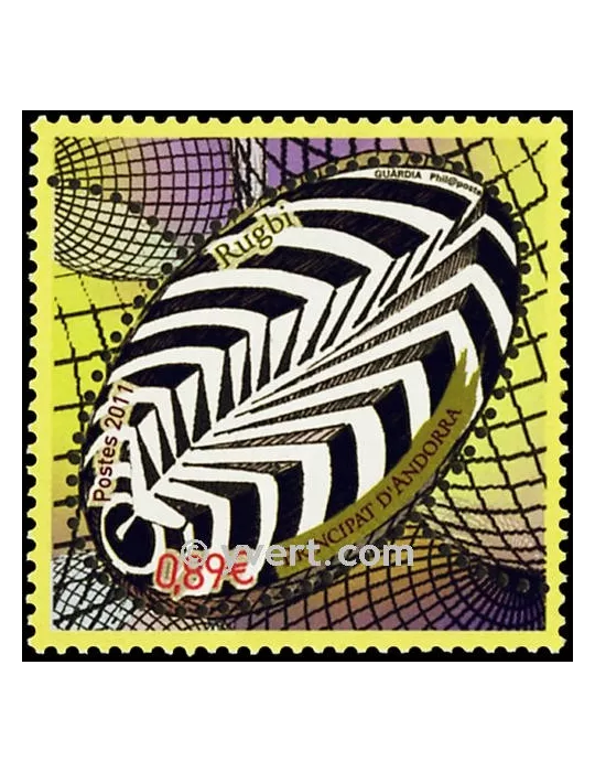 n° 711 - Timbre Andorre Poste
