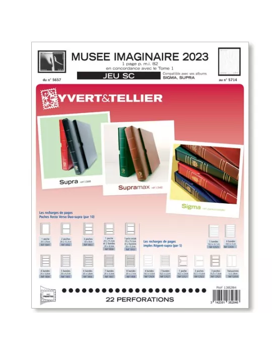 MUSEE IMAGINAIRE SC : 2023 (JEUX AVEC POCHETTES)