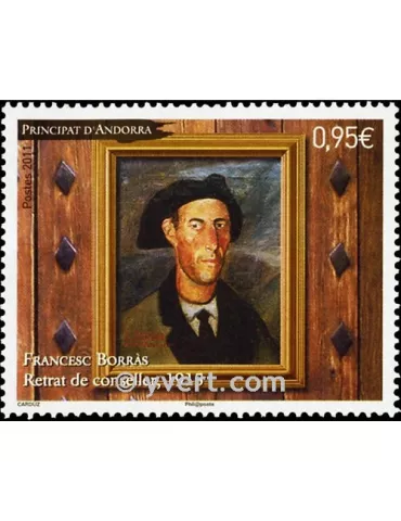 n° 708 - Timbre Andorre Poste