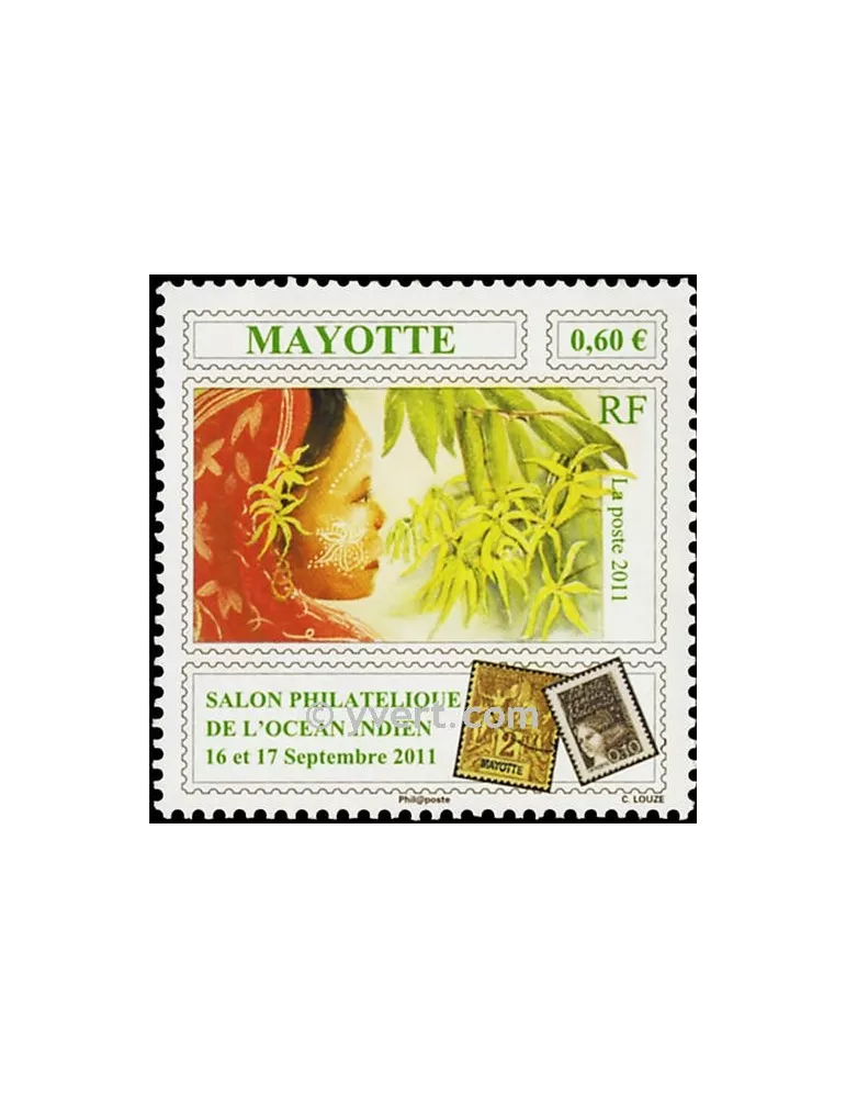 n° 258 - Timbre Mayotte Poste