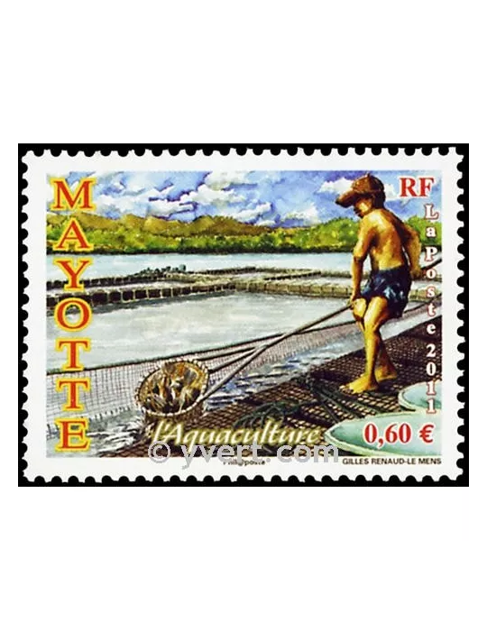 n° 261 - Timbre Mayotte Poste