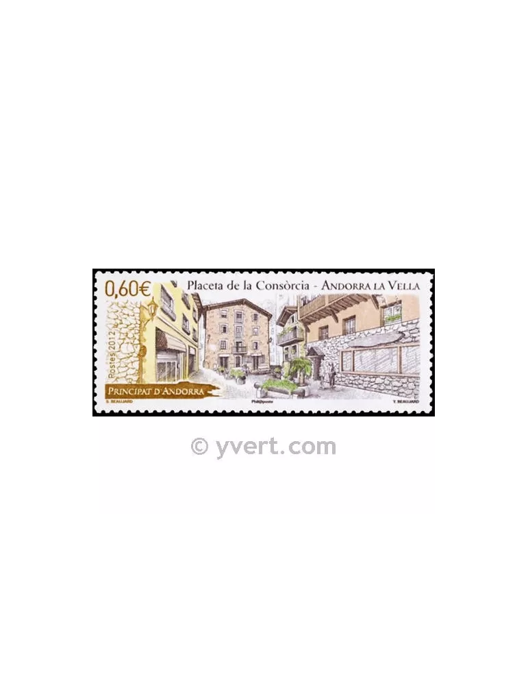 n° 725 - Timbre Andorre Poste