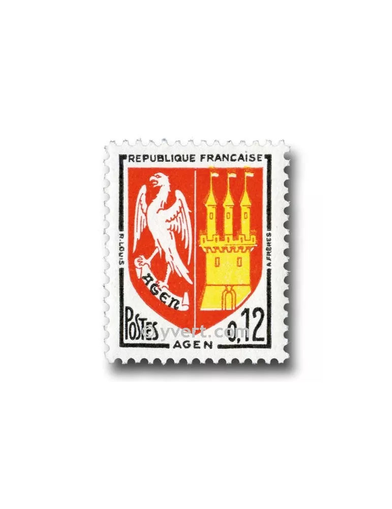 n° 1353A - Timbre France Poste