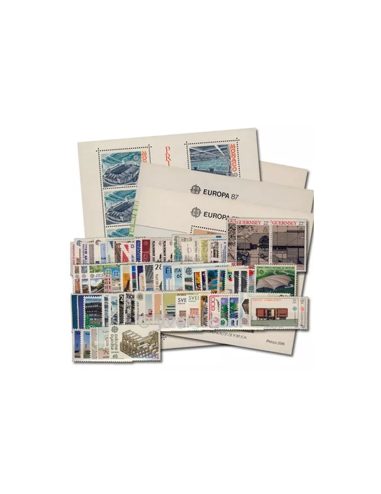 1987** - Année complète neuf EUROPA