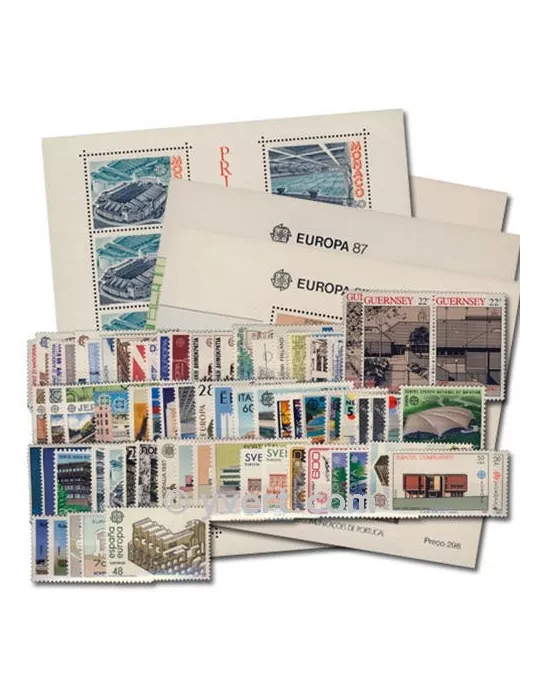 1987** - Année complète neuf EUROPA