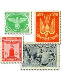ALLEMAGNE AVANT 1945 : pochette de 300 timbres (Oblitérés)