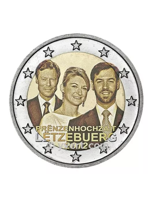 2 EURO COMMEMORATIVE 2012 : LUXEMBOURG