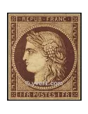 n° 6 obl. - Type Cérès (1ère émission)