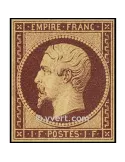 n° 18 obl. - Napoléon III (Empire Non dentelé)