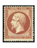 n° 24 obl. - Napoléon III (Empire non lauré)
