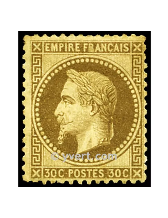 n° 30 obl. - Napoléon III (Empire lauré)