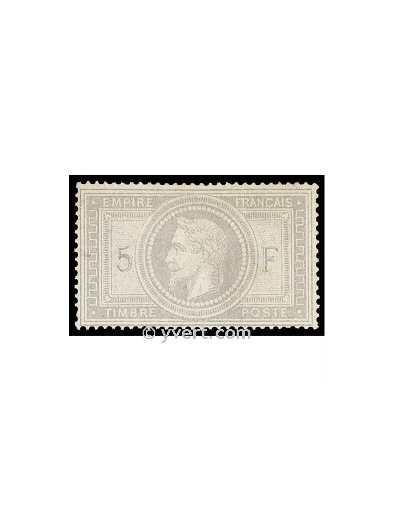 n° 33A obl. - Napoléon III (Empire lauré)