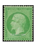 n° 35 obl. - Napoléon III (Empire non lauré)