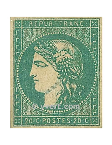 n° 44B obl. - Cérès (Émission de Bordeaux)