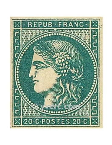 n° 45B obl. - Cérès (Émission de Bordeaux)