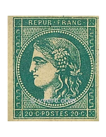 n° 45C obl. - Cérès (Émission de Bordeaux)