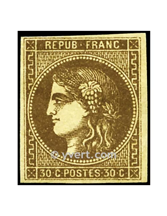 n° 47 obl. - Cérès (Émission de Bordeaux)