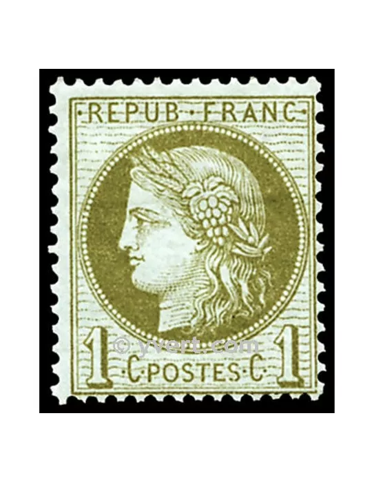 n° 50 obl. - Type Cérès dentelé (IIIe République)