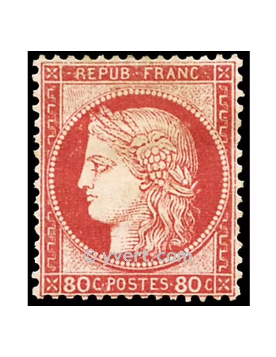 n° 57 obl. - Type Cérès dentelé (IIIe République)