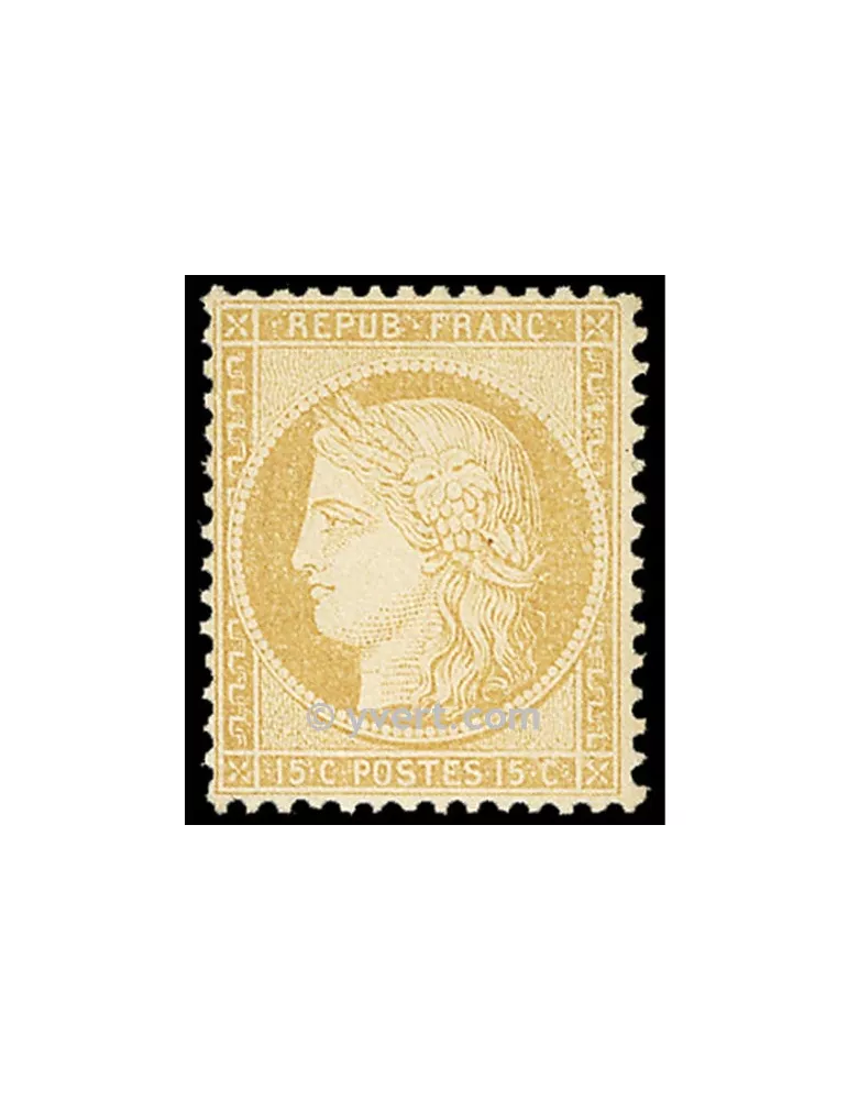 n° 59 obl. - Type Cérès dentelé (IIIe République)
