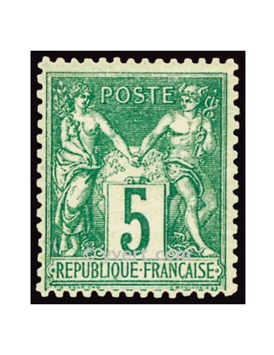 n° 64 obl. - Type Sage (Type I)