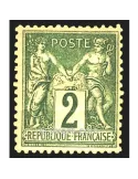 n° 74 obl. - Type Sage (Type II)