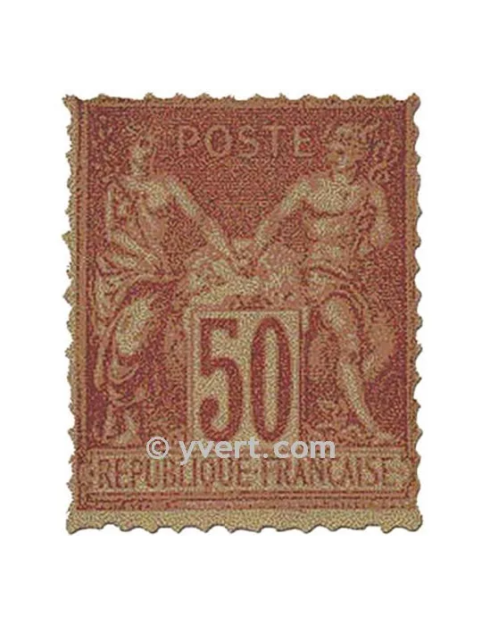 n° 104 obl. - Type Sage. Type II et III