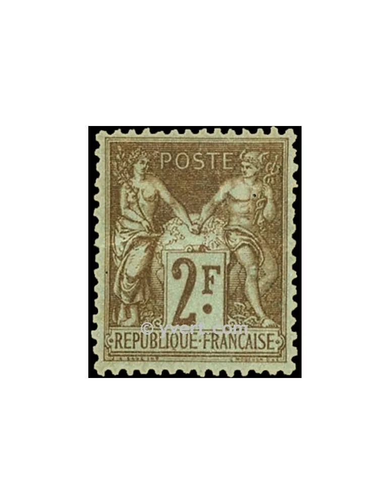 n° 105 obl. - Type Sage (Type I)