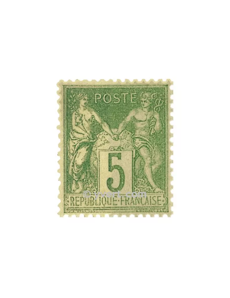 n° 106 obl. - Type Sage (Type II)