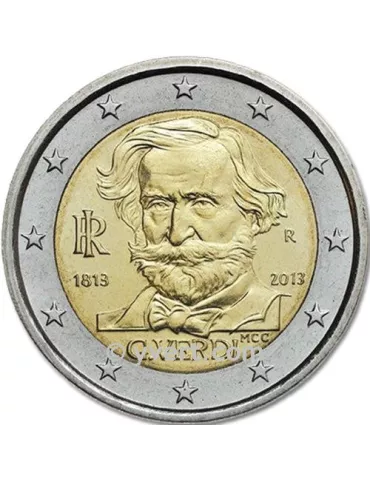 2 EURO COMMEMORATIVE 2013 : ITALIE (200e anniversaire de la naissance de Verdi)